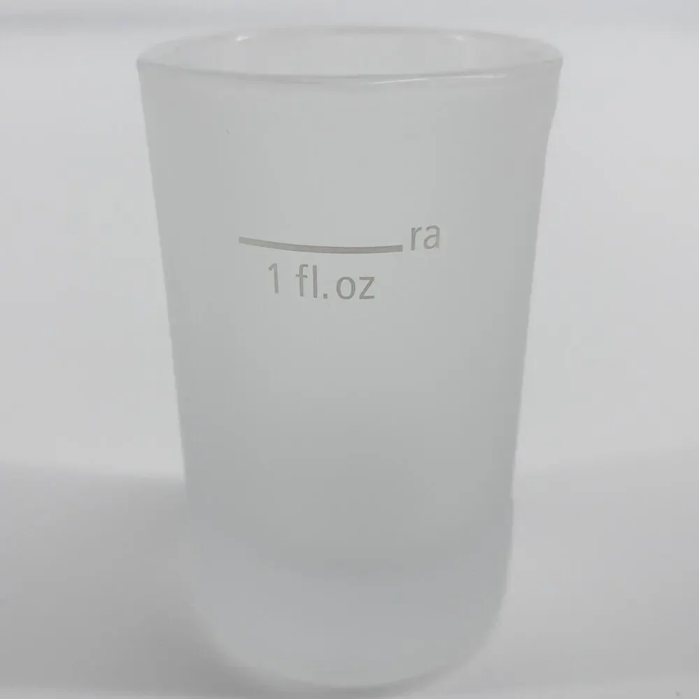 Jagermeister Frosted Shot Glasses Set of 2 Barware 1 oz